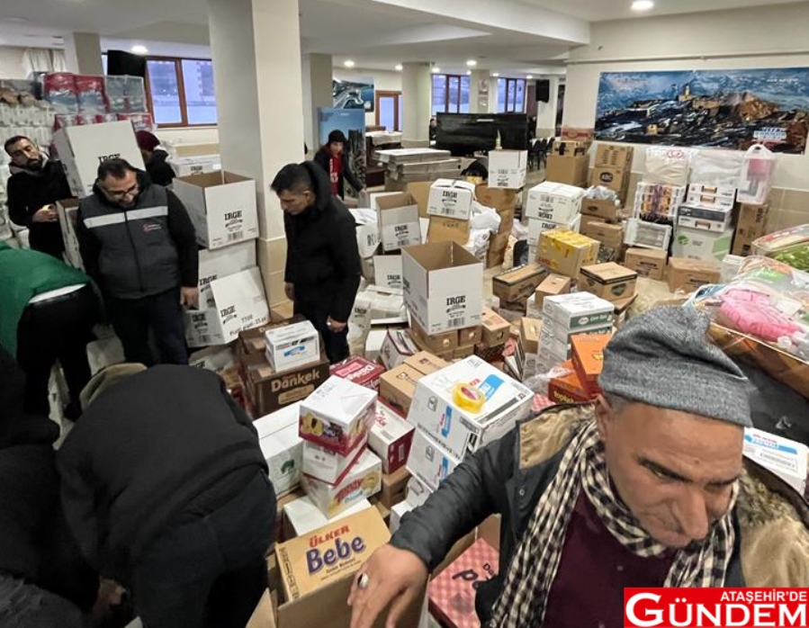 ATAŞEHİR VANLILAR DERNEĞİ DEPREM MAĞDURLARINA SESLENDİ: “VAN SİZİNLE TEK YÜREK” VAN 3